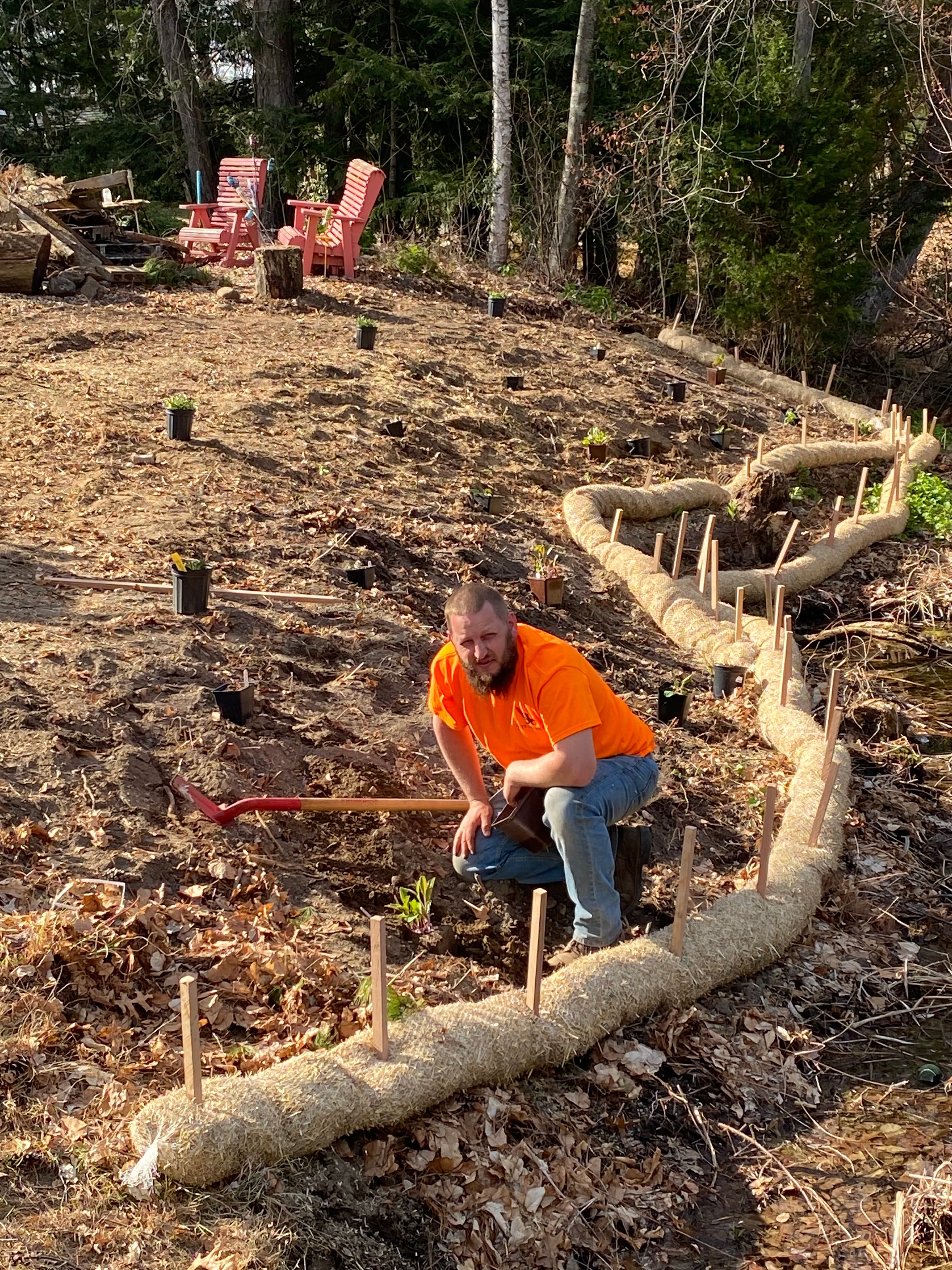 Landscaping project photo